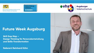 Reinhard Kühn, Weiterbildungsinitiator für Schwaben. Foto: Augsburger vhs