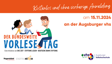 Bundesweiter Vorlesetag an der vhs