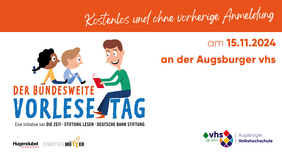Bundesweiter Vorlesetag an der vhs