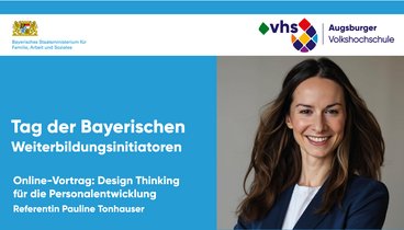 Ein interaktiver Online-Impuls zum Tag der bayerischen Weiterbildungsinitiatoren mit Pauline Tonhauser