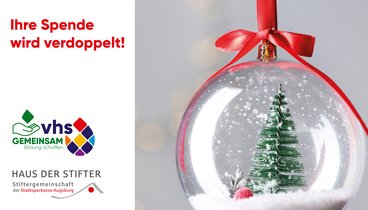 Ihre Spende wird verdoppelt - bis zum 26.12.2025