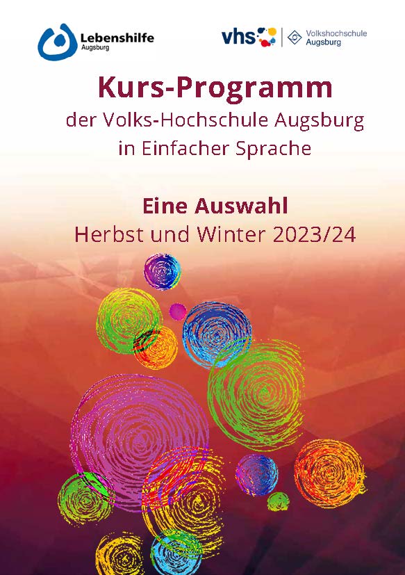 Programmheft in Einfacher Sprache